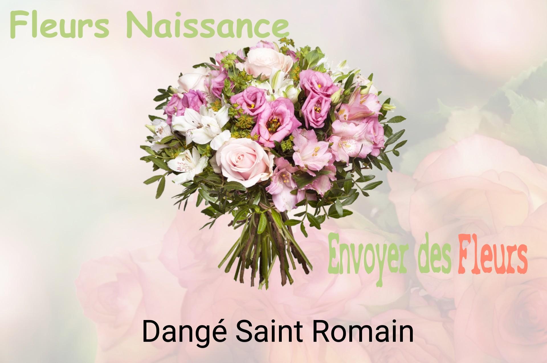 Bouquet de fleurs de naissance livré à Dangé-Saint-Romain